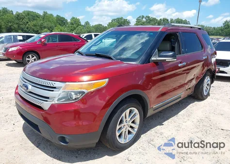 2014 Ford Explorer Xlt из США, поврежденный, VIN 1FM5K7D81EGB06671